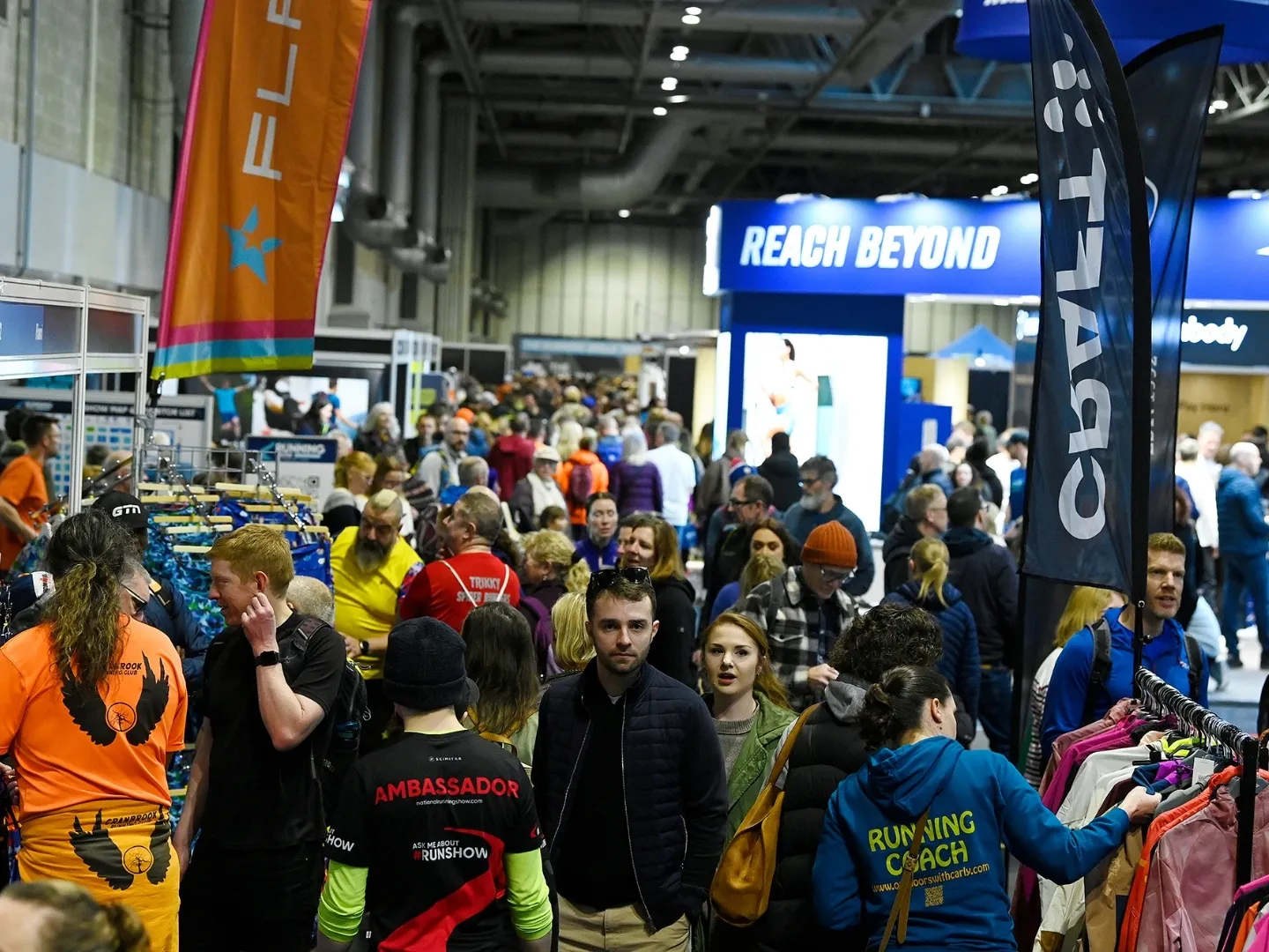Crowd in the National Running Show