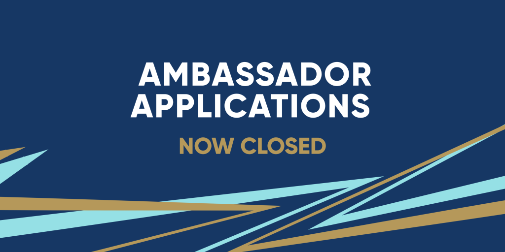 Ambassador applications are now closed